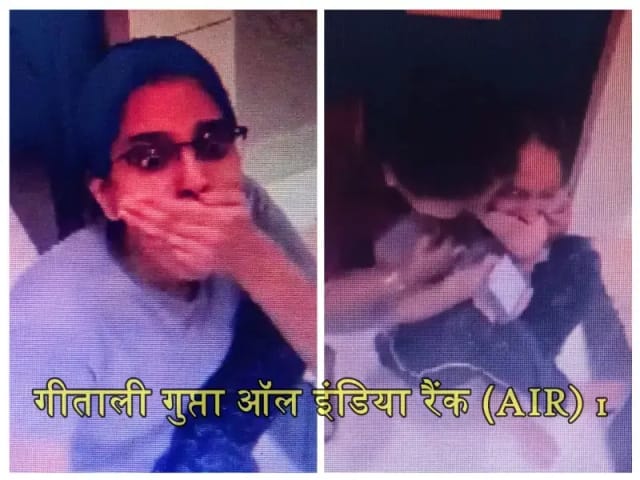   
   CLAT 2025 की परीक्षा में गीताली गुप्ता ने हासिल किया ऑल इंडिया रैंक (AIR) 1 